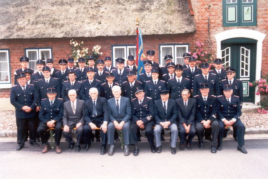 Gruppenbild 1998 Feuerwehr Süderende