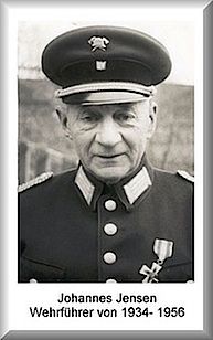Johannes Jensen: Süderender Wehrführer 1934 - 1956
