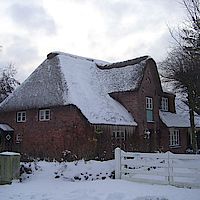 Winter in Suederende auf Foehr
